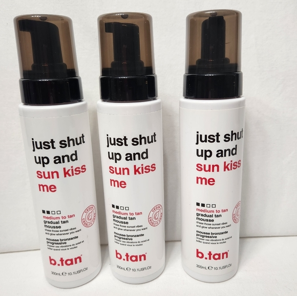 B.Tan | Bath & Body | Just Shut Up And Sun Kiss Me Qty Of 3 14 Fl Oz ...